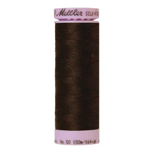 1002 - Very Dark Brown Silk Finish Cotton 50 Thread